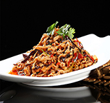 Shredded Pork w. Garlic Sauce (spicy)<br>鱼香肉丝(辣)