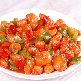 Chicken with Garlic Sauce (Spicy)<br>鱼香鸡(辣)